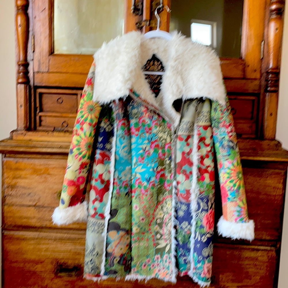 Adorable Johnny Was winter coat.